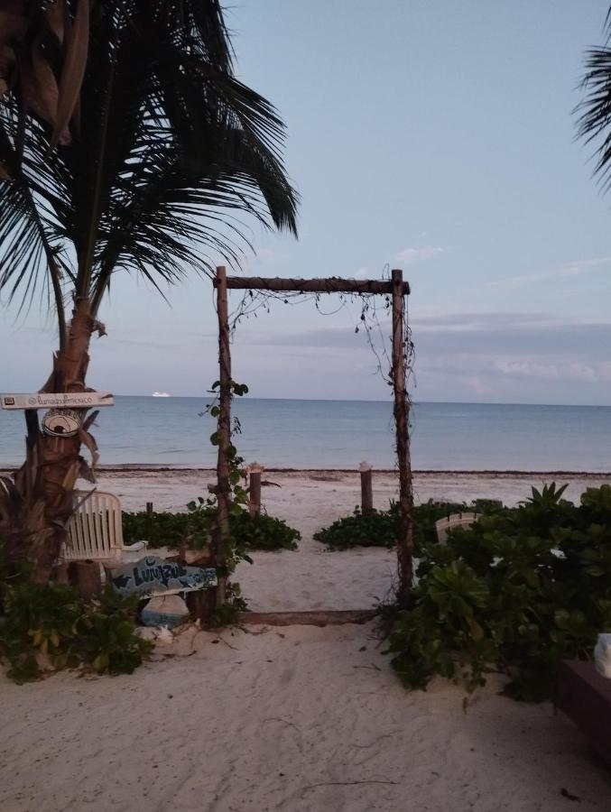 Lunazul Eco-Cabana Frente Al Mar Маауаль Екстер'єр фото