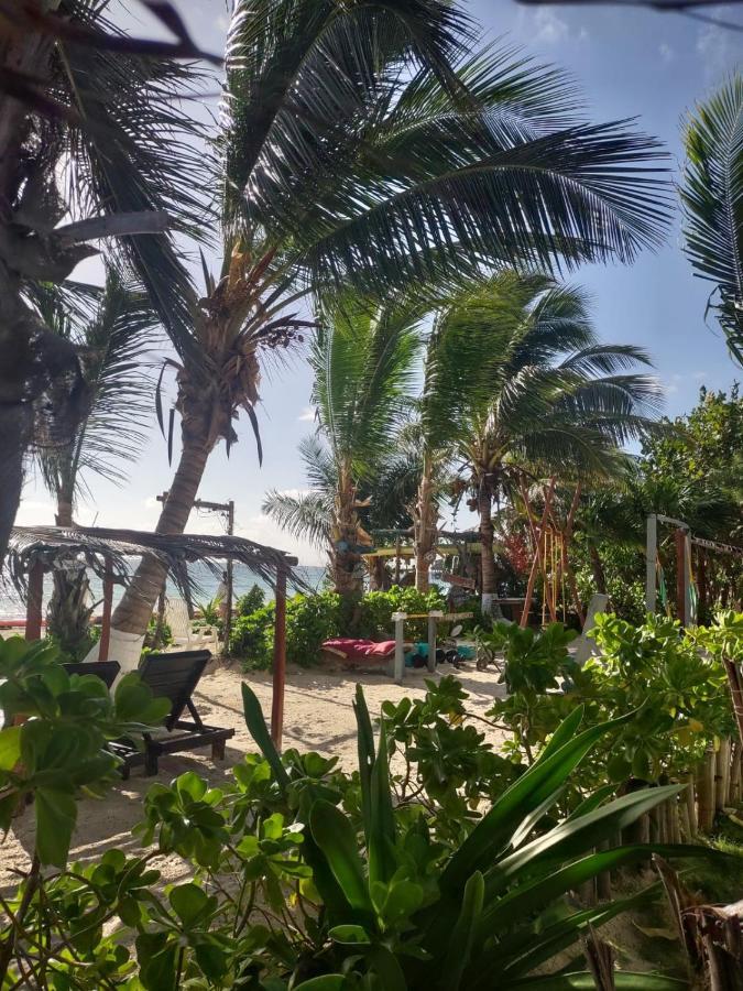 Lunazul Eco-Cabana Frente Al Mar Маауаль Екстер'єр фото