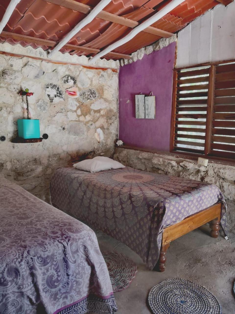 Lunazul Eco-Cabana Frente Al Mar Маауаль Екстер'єр фото