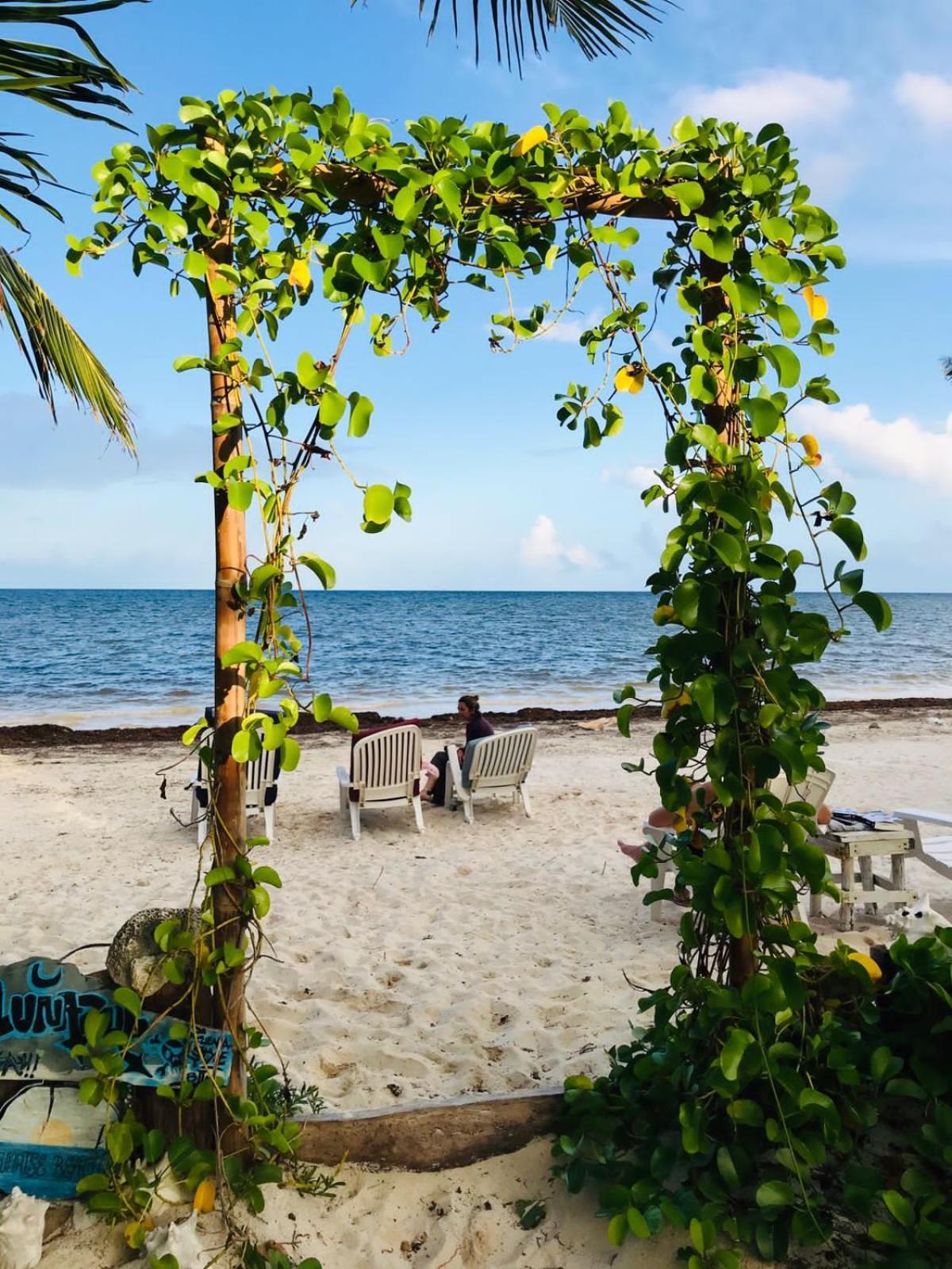 Lunazul Eco-Cabana Frente Al Mar Маауаль Екстер'єр фото