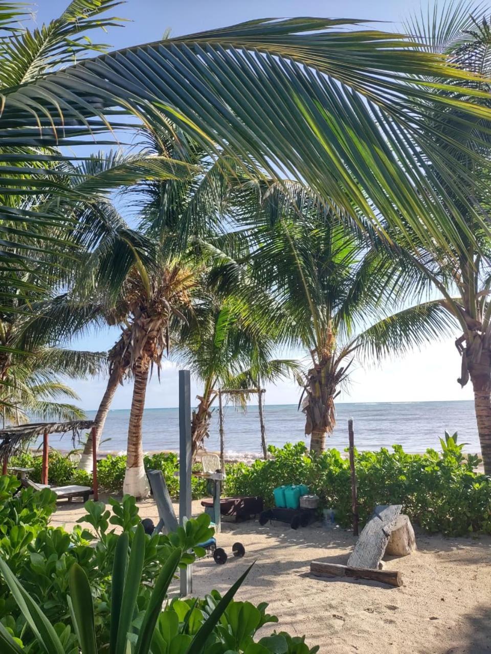 Lunazul Eco-Cabana Frente Al Mar Маауаль Екстер'єр фото