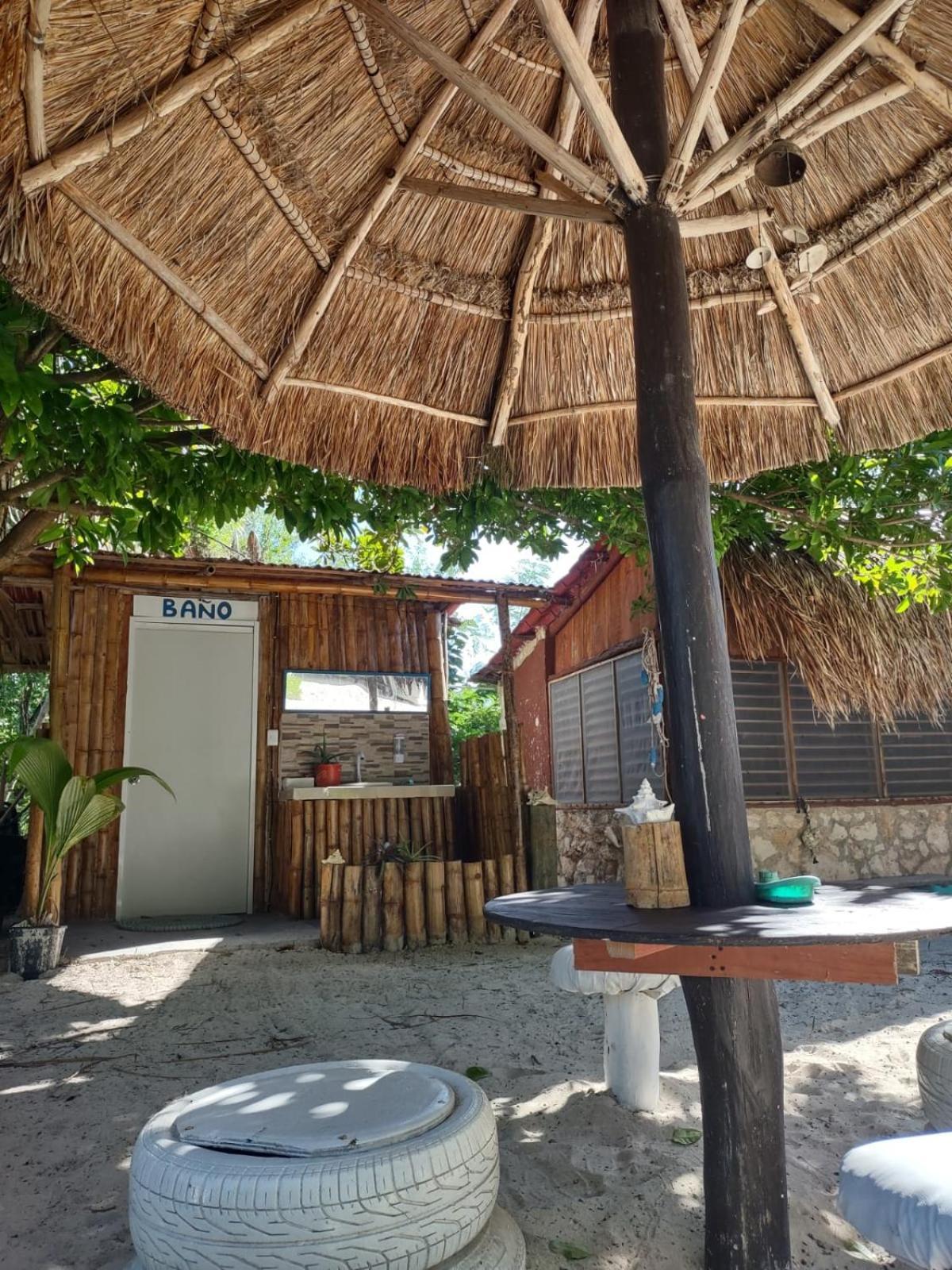 Lunazul Eco-Cabana Frente Al Mar Маауаль Екстер'єр фото