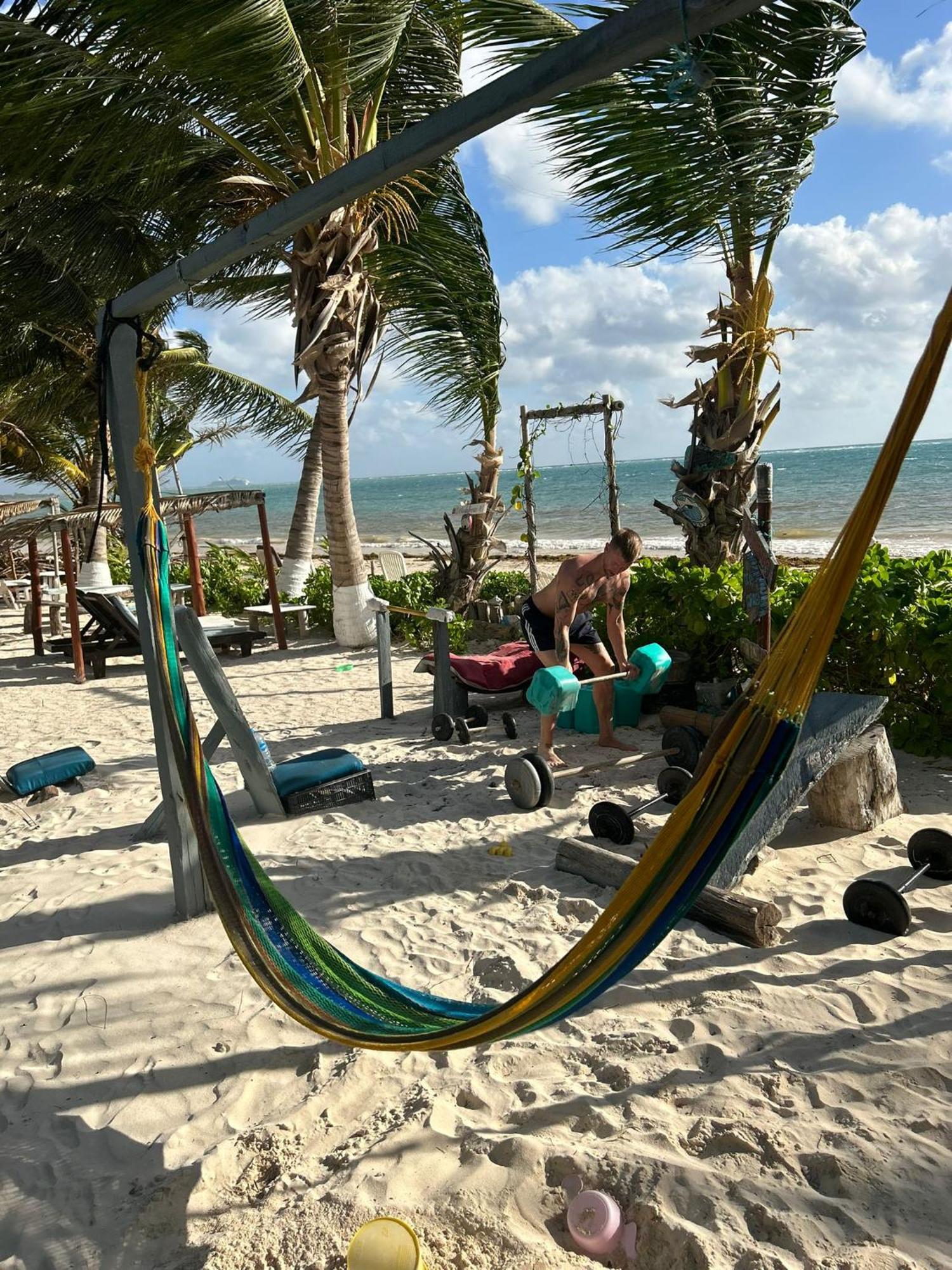 Lunazul Eco-Cabana Frente Al Mar Маауаль Екстер'єр фото