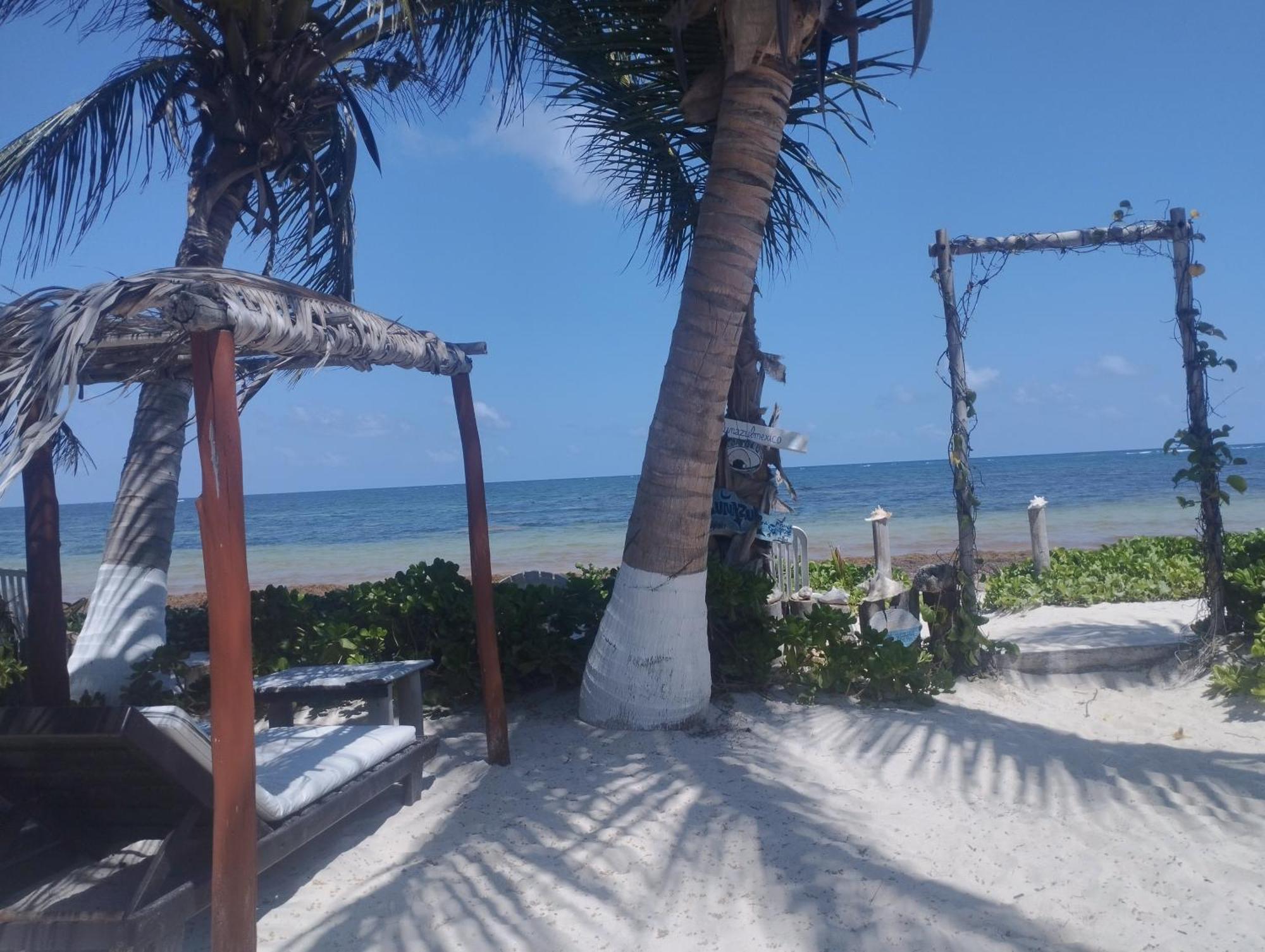 Lunazul Eco-Cabana Frente Al Mar Маауаль Екстер'єр фото